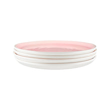 Load image into Gallery viewer, Pinch Pink Stoneware 16 Piece Dinnerware Set, Service For 4 [Online Only]
