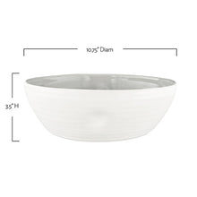 Load image into Gallery viewer, Pinch Large Salad Serving Bowl in Grey [Online Only]
