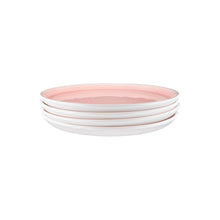 Load image into Gallery viewer, Pinch Pink Stoneware 16 Piece Dinnerware Set, Service For 4 [Online Only]
