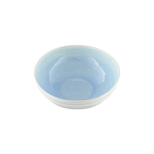 Load image into Gallery viewer, Lines Blue Stoneware 4 Piece Dinnerware Set, Service For 1 [Online Only]
