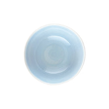 Load image into Gallery viewer, Lines Blue Stoneware 4 Piece Dinnerware Set, Service For 1 [Online Only]
