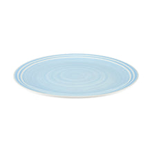 Load image into Gallery viewer, Lines Blue Stoneware 4 Piece Dinnerware Set, Service For 1 [Online Only]
