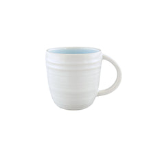 Load image into Gallery viewer, Lines Blue Stoneware 4 Piece Dinnerware Set, Service For 1 [Online Only]
