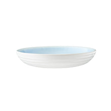 Load image into Gallery viewer, Lines Blue Stoneware Pasta Bowl, Set of 4 [Online Only]
