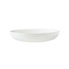 Load image into Gallery viewer, Lines White Stoneware Pasta Bowl, Set of 4 [Online Only]
