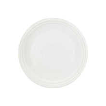 Load image into Gallery viewer, Lines White Stoneware Salad Plate, Set of 4 [Online Only]
