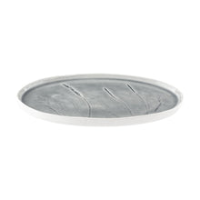 Load image into Gallery viewer, Meadow Grey Porcelain Oval Platter [Online Only]
