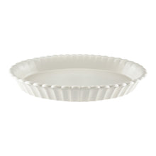 Load image into Gallery viewer, Lafayette Oval Pearl White Stoneware Baker [Online Only]
