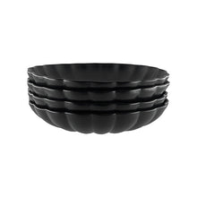 Load image into Gallery viewer, Lafayette Noir Stoneware Pasta Bowl, Set of 4 [Online Only]
