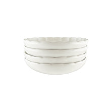 Load image into Gallery viewer, Lafayette Pearl White Stoneware Salad Bowl, Set of 4 [Online Only]
