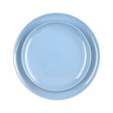 Load image into Gallery viewer, Shell Bisque Blue Porcelain 3 Piece Dinnerware Set, Service For 1 [Online Only]
