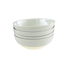 Load image into Gallery viewer, Shell Bisque Grey Porcelain 16 Piece Dinnerware Set, Service For 4 [Online Only]

