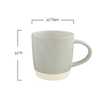 Load image into Gallery viewer, Shell Bisque Indigo Porcelain 4 Piece Dinnerware Set, Service For 1 [Online Only]
