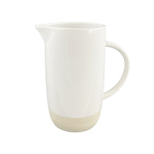 Load image into Gallery viewer, Shell Bisque White Porcelain Pitcher [Online Only]
