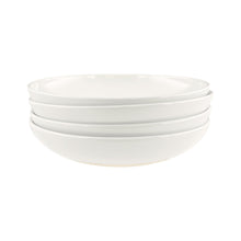 Load image into Gallery viewer, Shell Bisque White Porcelain Pasta Bowl, Set of 4 [Online Only]
