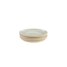Load image into Gallery viewer, Shell Bisque Grey Porcelain Tidbit Plate, Set of 4 [Online Only]
