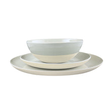 Load image into Gallery viewer, Shell Bisque Grey Porcelain 3 Piece Dinnerware Set, Service For 1 [Online Only]
