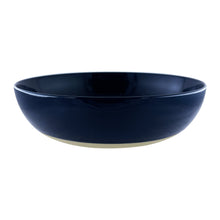Load image into Gallery viewer, Shell Bisque Indigo Porcelain Round Serving Bowl [Online Only]
