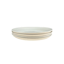 Load image into Gallery viewer, Shell Bisque Grey Porcelain 16 Piece Dinnerware Set, Service For 4 [Online Only]
