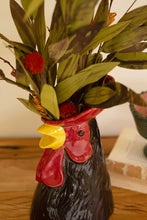 Load image into Gallery viewer, Ceramic Rooster Head Vase
