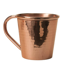 Load image into Gallery viewer, Solid Copper Mule Mug, Copper Handle, 18 oz [Online Only] | Sertodo Copper
