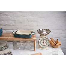 Load image into Gallery viewer, Set of 2 - Ceramic Stoneware Baking Dish Set in Blue Green Turquoise Ivory [Online Only]
