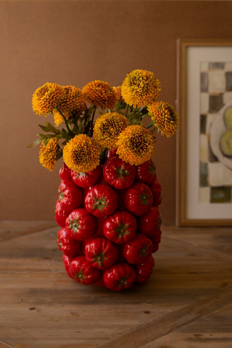 Ceramic Tomato Vase