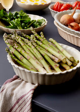 Load image into Gallery viewer, Lafayette Round Fog Stoneware Baker [Online Only]
