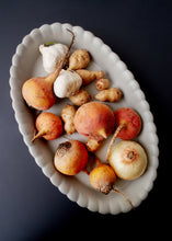 Load image into Gallery viewer, Lafayette Oval Fog Stoneware Baker [Online Only]
