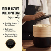 Load image into Gallery viewer, Alva Cast Enamel Cocotte with Steamer Inserts — 2.5 QT [Online Only]
