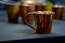 Load image into Gallery viewer, Solid Copper Mule Mug, Copper Handle, 12 oz [Online Only] | Sertodo Copper

