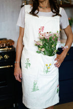 Load image into Gallery viewer, Botanical Embroidered Apron [Online Only]
