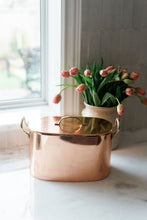 Load image into Gallery viewer, Copper Bread Box with Brass Handles [Online Only]
