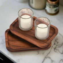 Load image into Gallery viewer, Acacia Wood Rectangular Plates Set of 2 [Online Only]
