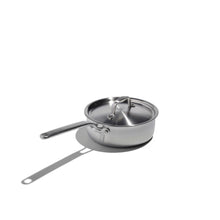 Load image into Gallery viewer, Eater x Heritage Steel 2 Quart Saucepan with Lid [Online Only]
