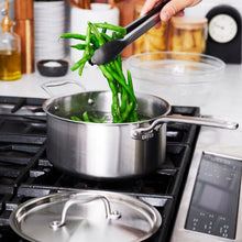 Load image into Gallery viewer, Eater x Heritage Steel 4 Quart Saucepan with Lid [Online Only]
