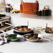 Load image into Gallery viewer, Eater x Heritage Steel 3 Piece Fry Pan Set [Online Only]

