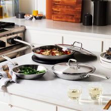 Load image into Gallery viewer, Eater x Heritage Steel 5 Piece Fry Pan Set [Online Only]
