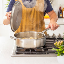 Load image into Gallery viewer, Eater x Heritage Steel 4 Quart Sauté Pan with Lid [Online Only]
