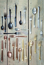 Load image into Gallery viewer, Oslo Matte Gold Stainless Steel 5 Piece Cutlery Set - Service for 1 [Online Only]
