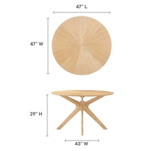 Load image into Gallery viewer, Crossroads 47" Round Wood Dining Table [Online Only]
