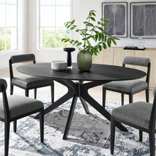 Load image into Gallery viewer, Crossroads 71" Oval Wood Dining Table [Online Only]
