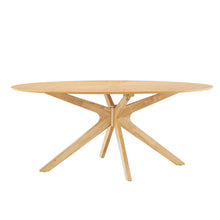 Load image into Gallery viewer, Crossroads 71" Oval Wood Dining Table [Online Only]
