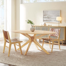 Load image into Gallery viewer, Crossroads 71" Oval Wood Dining Table [Online Only]
