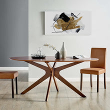 Load image into Gallery viewer, Crossroads 71" Oval Wood Dining Table [Online Only]
