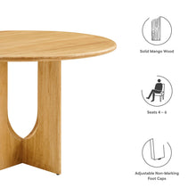 Load image into Gallery viewer, Rivian Round 48" Wood Dining Table [Online Only]
