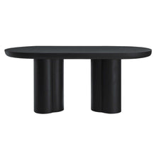 Load image into Gallery viewer, Caspian 72" Oval Concrete Dining Table (White or Black) [Online Only]
