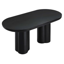 Load image into Gallery viewer, Caspian 72" Oval Concrete Dining Table (White or Black) [Online Only]
