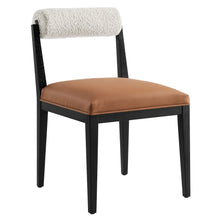 Load image into Gallery viewer, Kai Boucle and Vegan Leather Dining Chair [Online Only]
