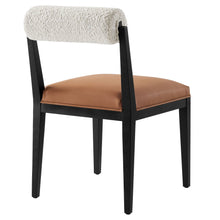Load image into Gallery viewer, Kai Boucle and Vegan Leather Dining Chair [Online Only]
